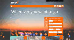 Desktop Screenshot of flyaero.com